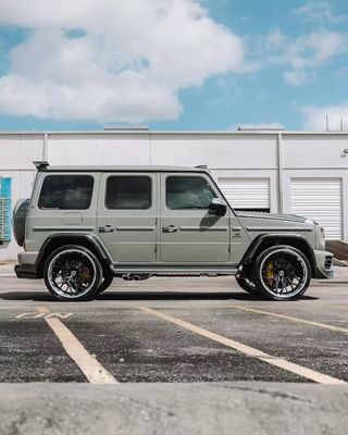 G500 G63 Mercedes Sprinter Body Kit VOS Στυλ Diy Μπροστά χείλη Spoiler Τροχιακή αψίδα