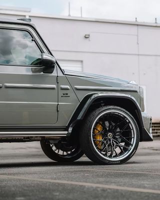 G500 G63 Mercedes Sprinter Body Kit VOS Στυλ Diy Μπροστά χείλη Spoiler Τροχιακή αψίδα