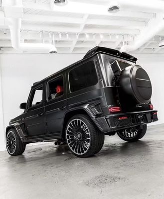 W464 G500 G63 Mercedes Body Kit G800 Στυλ Αυτοκινήτου Μπροστά Μπάμπερ Σπόιλερ Τροχιά