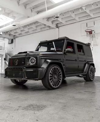 W464 G500 G63 Mercedes Body Kit G800 Στυλ Αυτοκινήτου Μπροστά Μπάμπερ Σπόιλερ Τροχιά