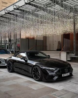 SL63 Mercedes Benz Sl Body Kit 2015 - 2016 BS Style Hood Spoiler Προσωπικό διάχυτο χείλη