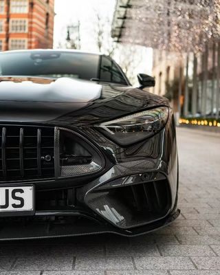 SL63 Mercedes Benz Sl Body Kit 2015 - 2016 BS Style Hood Spoiler Προσωπικό διάχυτο χείλη