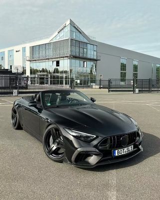 SL63 Mercedes Benz Sl Body Kit 2015 - 2016 BS Style Hood Spoiler Προσωπικό διάχυτο χείλη